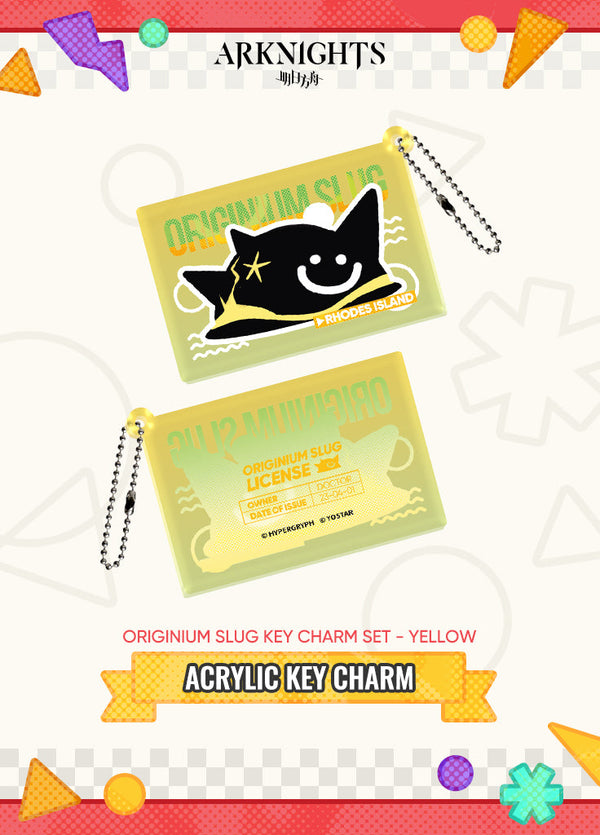 Arknights | Originium Slug Key Charm Set | April Fools' Day 2023