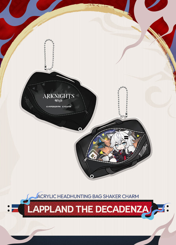 Arknights | Acrylic Headhunting Bag Shaker Charm | 5.5th Anniv
