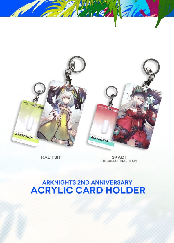 Arknights | Acrylic Card Holder | 2nd Anniv
