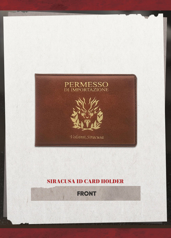 Arknights | Siracusa ID Card Holder | Thank-You Celebration 2023