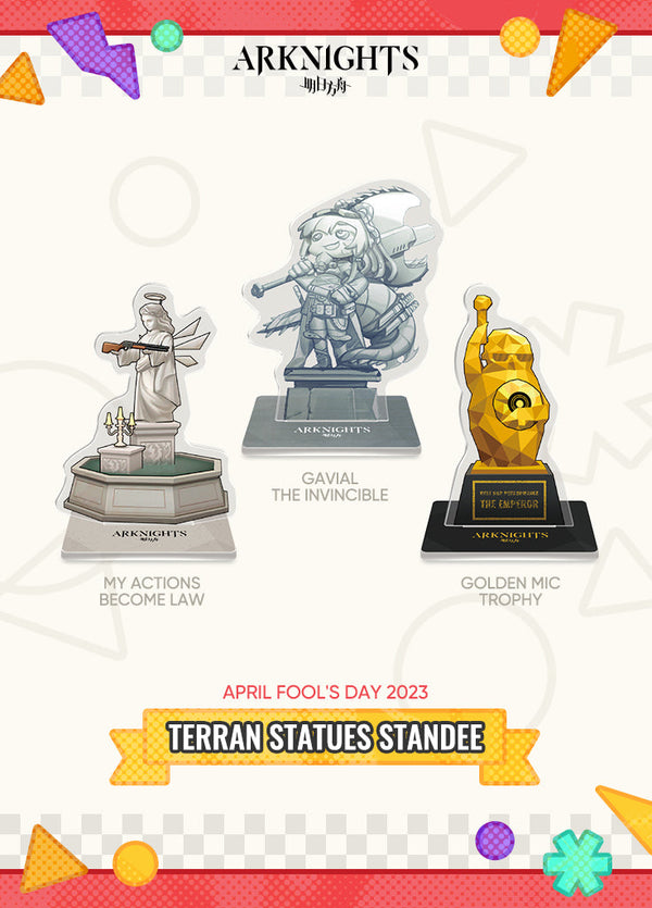 Arknights | Terran Statues Standee | April Fools' Day 2023