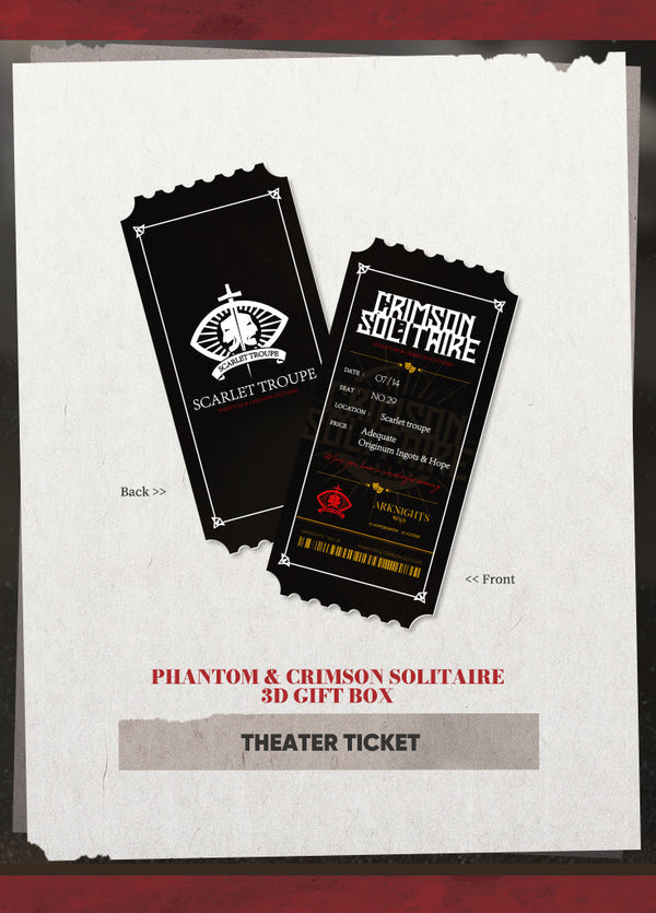 Arknights | Phantom & Crimson Solitaire 3D Gift Box | Thank-You Celebration 2023