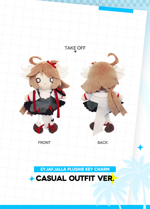 Arknights | Eyjafjalla Plushie Key Charm | 4th Anniv