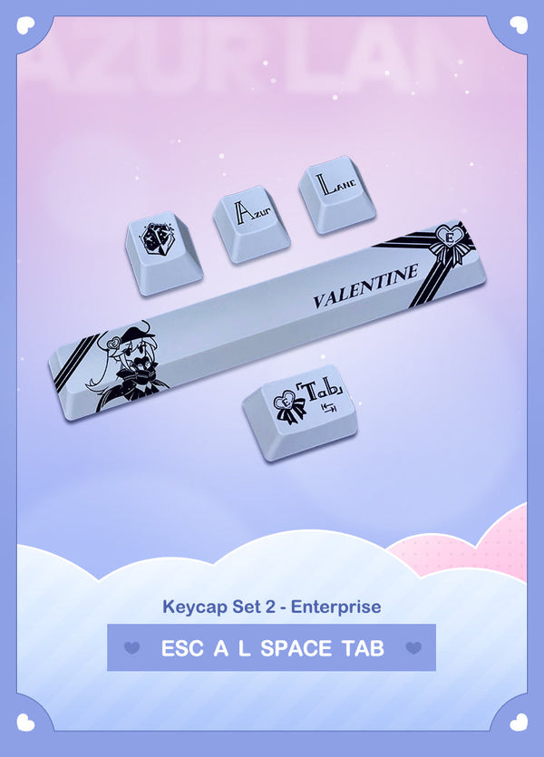 Azur Lane | Keycap Set | Valentine's Day 2023