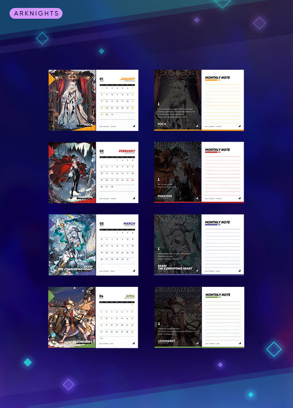 Arknights | 2023 Calendar | Black Friday 2022