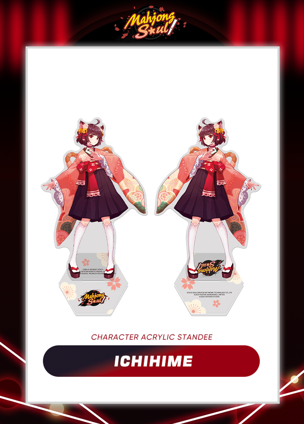 Mahjong Soul | Character Acrylic Standee | Black Friday 2024