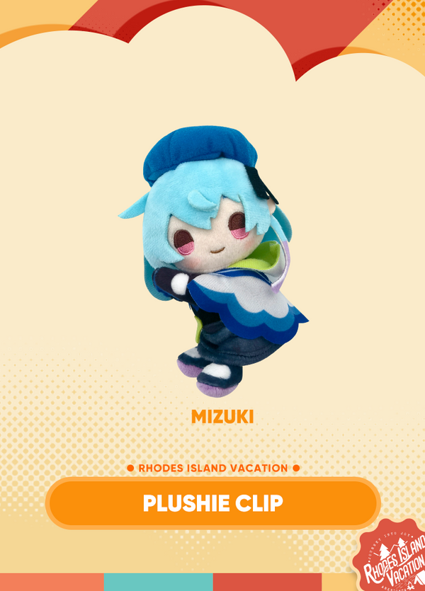 Arknights | Plushie Clip | Rhodes Island Vacation