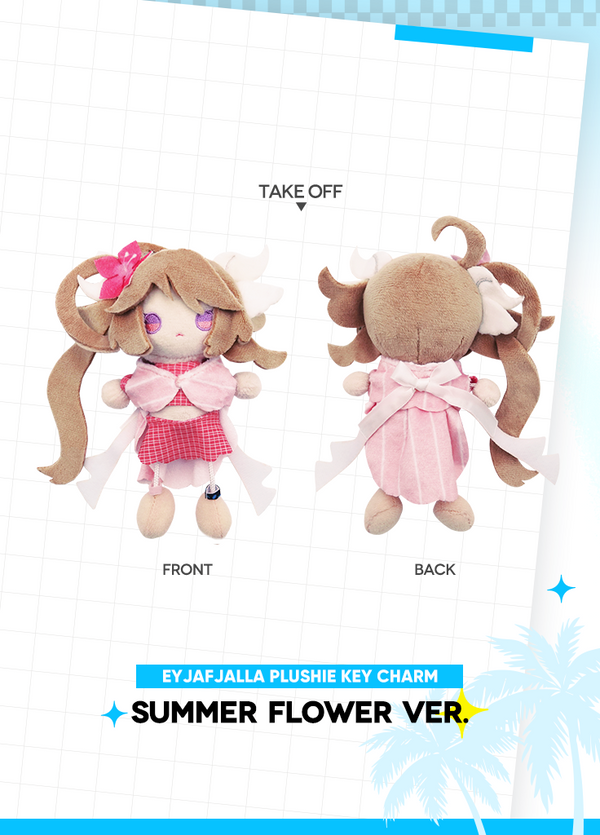 Arknights | Eyjafjalla Plushie Key Charm | 4th Anniv