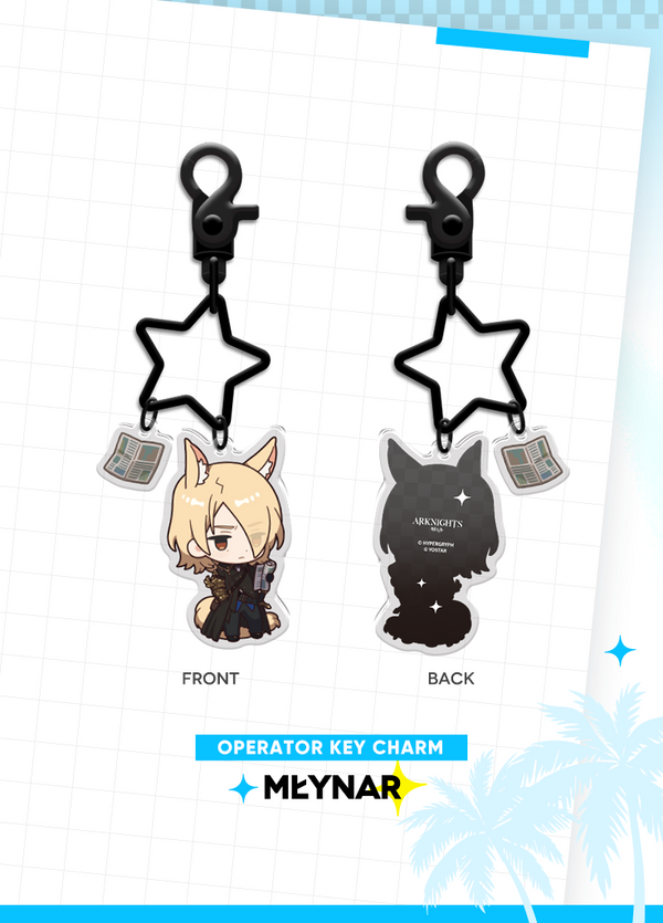 Arknights | Operator Key Charm | 4th Anniv