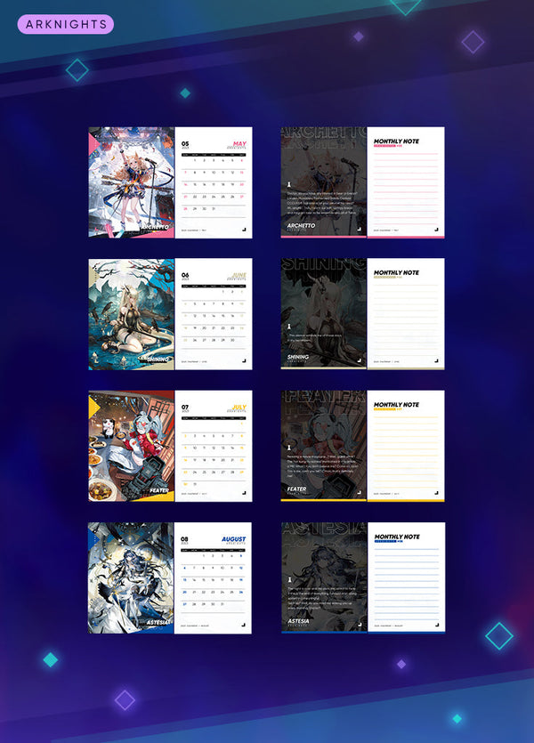 Arknights | 2023 Calendar | Black Friday 2022