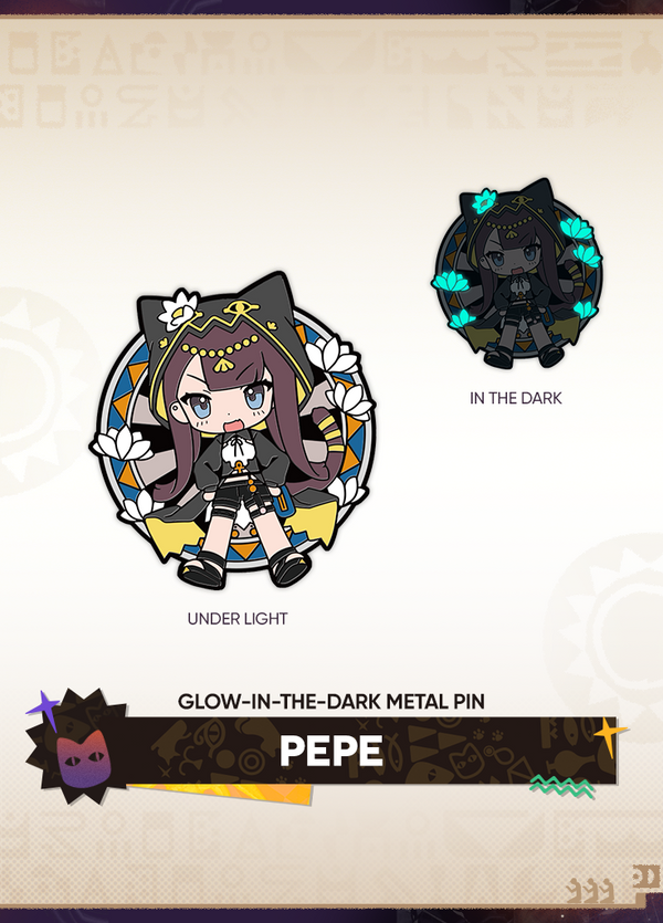 Arknights | Glow-in-the-dark Metal Pin | 5th Anniv