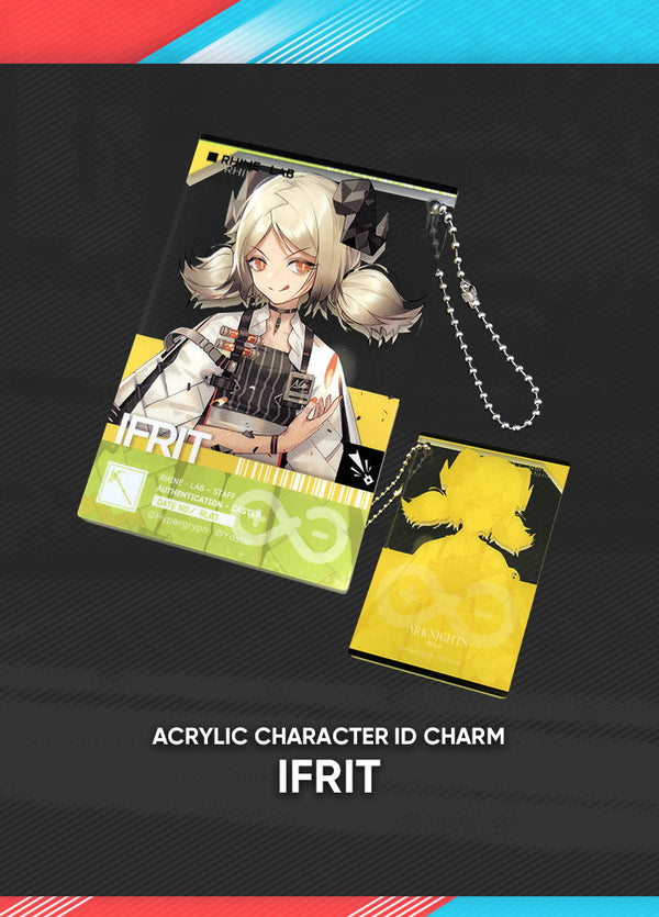 Arknights | Acrylic Character ID Charm | Thank-You Celebration 2022