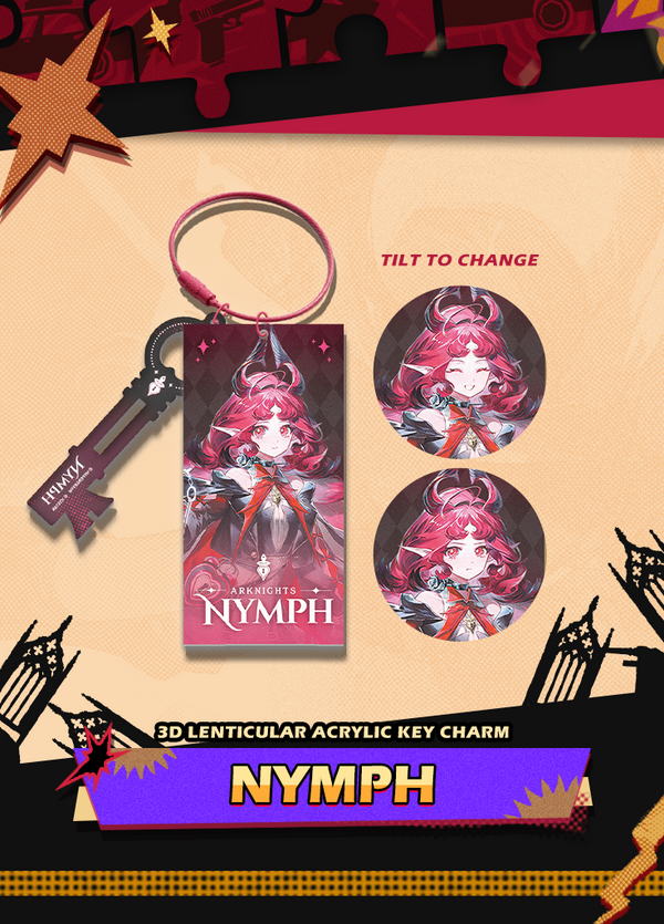 Arknights | 3D Lenticular Acrylic Key Charm | I Portatori Dei Velluti