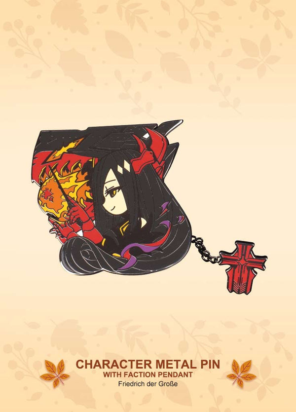 Azur Lane | Character Metal Pin with Faction Pendant | Thanksgiving