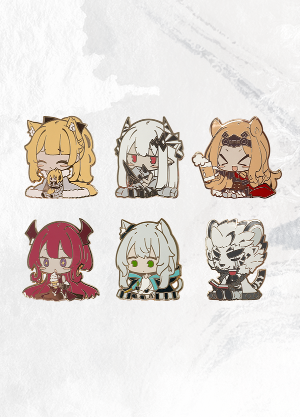 Arknights | Character Pin Set | 1.5 Anniv