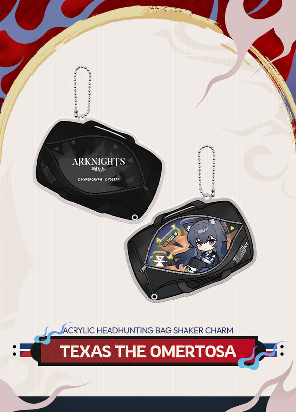 Arknights | Acrylic Headhunting Bag Shaker Charm | 5.5th Anniv