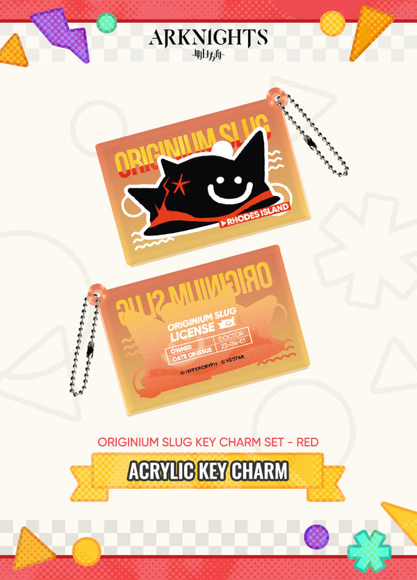 Arknights | Originium Slug Key Charm Set | April Fools' Day 2023