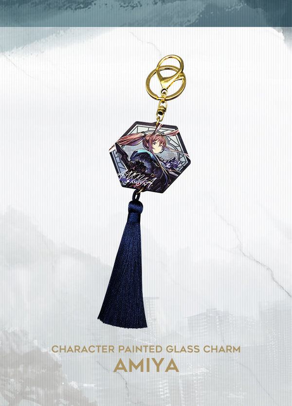 Arknights | Character Painted Glass Charm | 2.5 Anniv