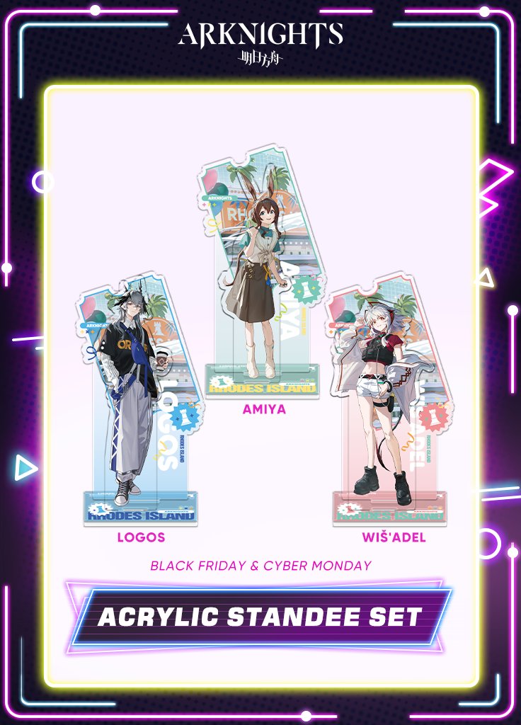 Arknights | Acrylic Standee Set | Black Friday 2025 – Yostar