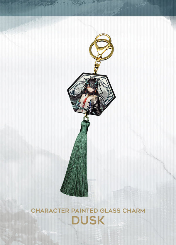 Arknights | Character Painted Glass Charm | 2.5 Anniv