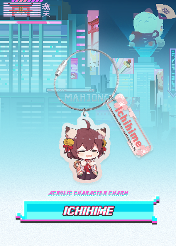 Mahjong Soul | Acrylic Character Charm | 7th Anniv