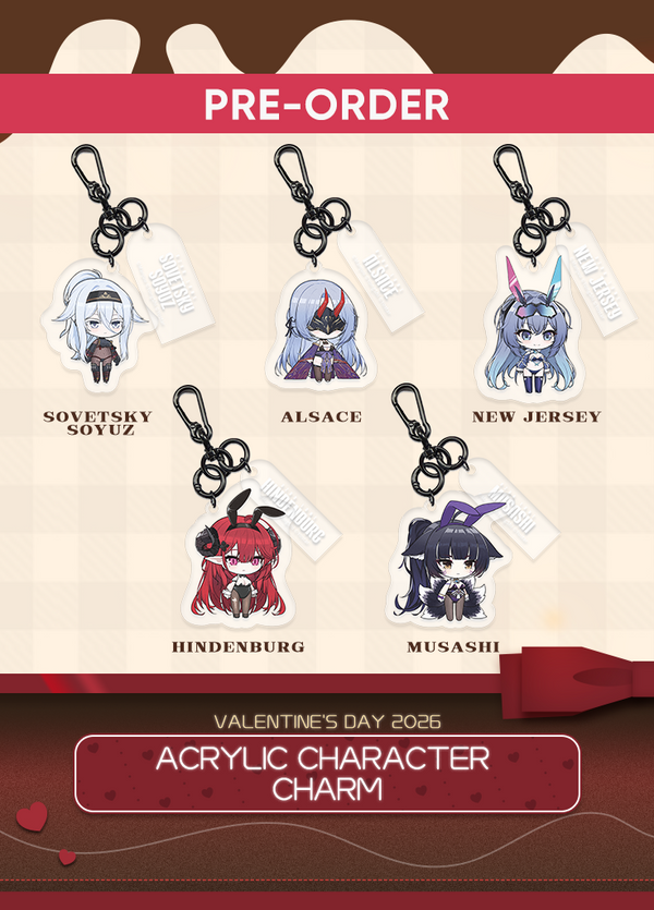 Azur Lane | Acrylic Character Charm | Valentine's Day 2026