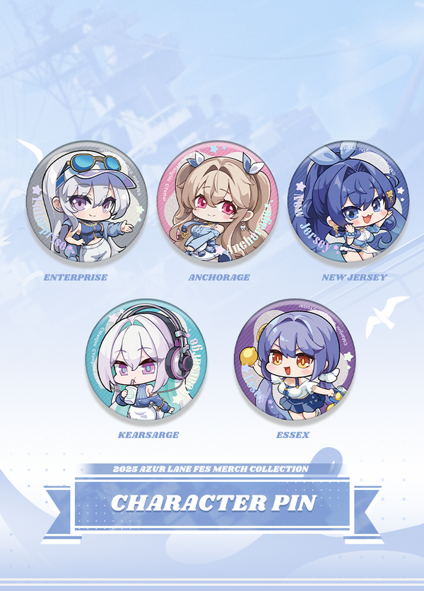 Azur Lane | Character Pin | 2025 Azur Lane Fes