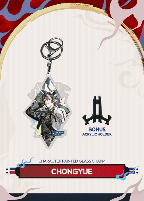 Arknights | Character Painted Glass Charm | 5.5th Anniv