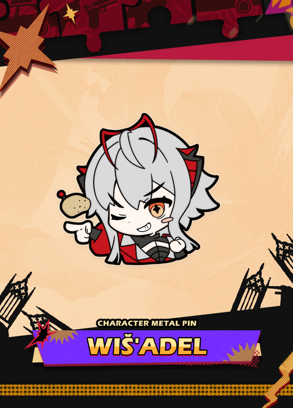 Arknights | Character Metal Pin | I Portatori Dei Velluti