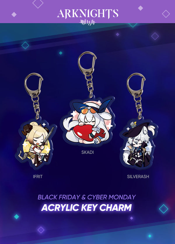 Arknights | Acrylic Key Charm | Black Friday 2022