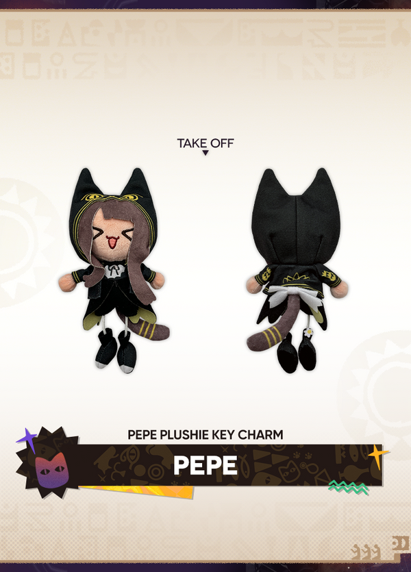 Arknights | Pepe Plushie Key Charm | 5th Anniv