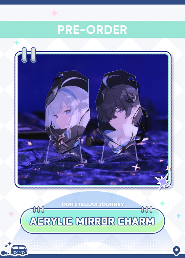 Stella Sora | Acrylic Mirror Charm | Our Stellar Journey