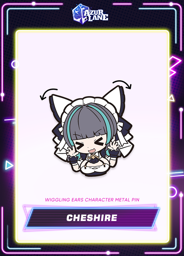 Azur Lane | Wiggling Ears Character Metal Pin | Black Friday 2025
