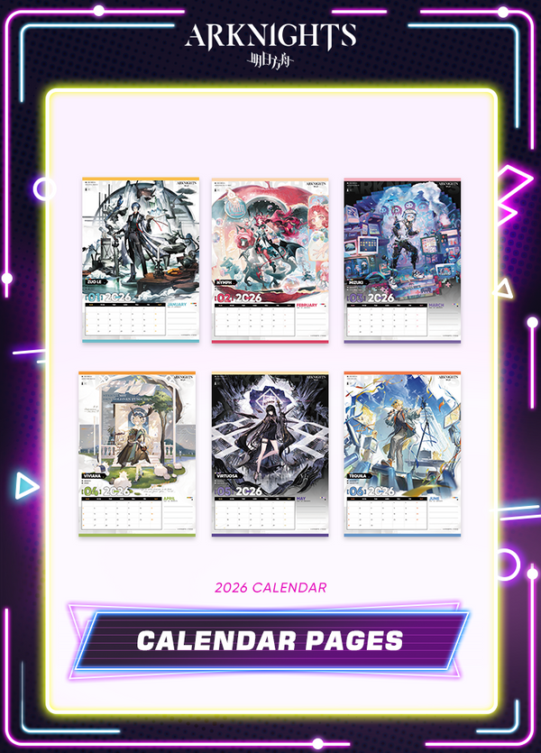 Arknights | 2026 Calendar | Black Friday 2025