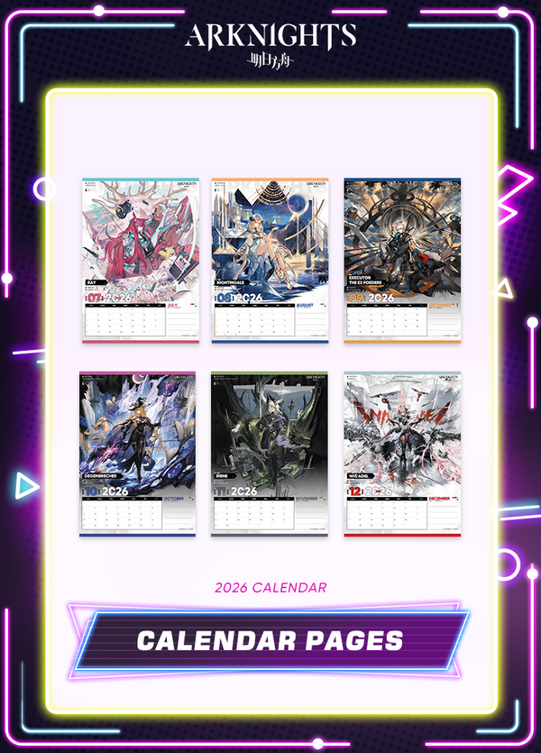 Arknights | 2026 Calendar | Black Friday 2025