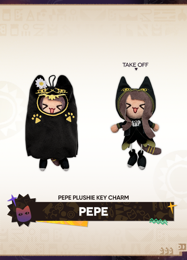 Arknights | Pepe Plushie Key Charm | 5th Anniv