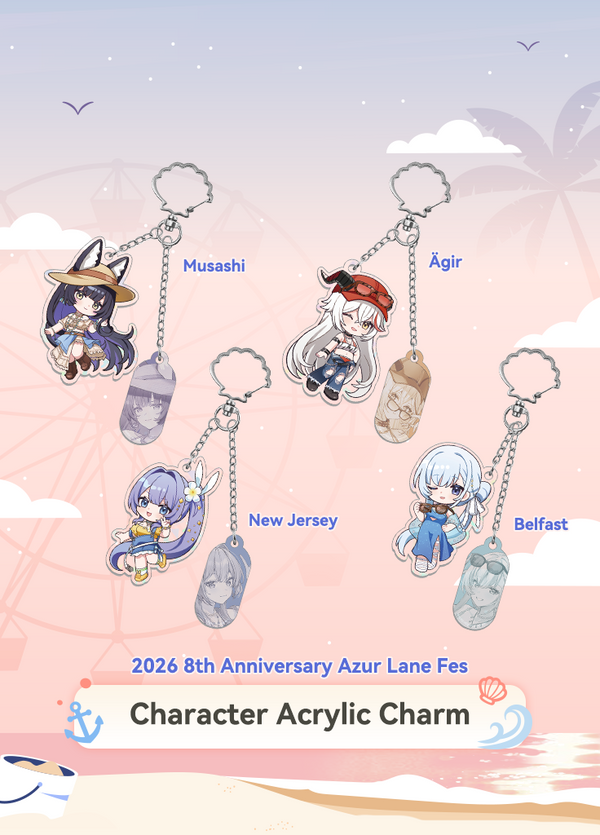 Azur Lane | Character Acrylic Charm | 2026 Azur Lane Fes