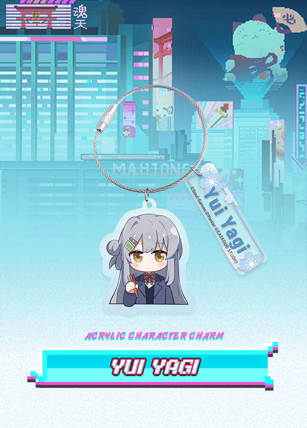 Mahjong Soul | Acrylic Character Charm | 7th Anniv