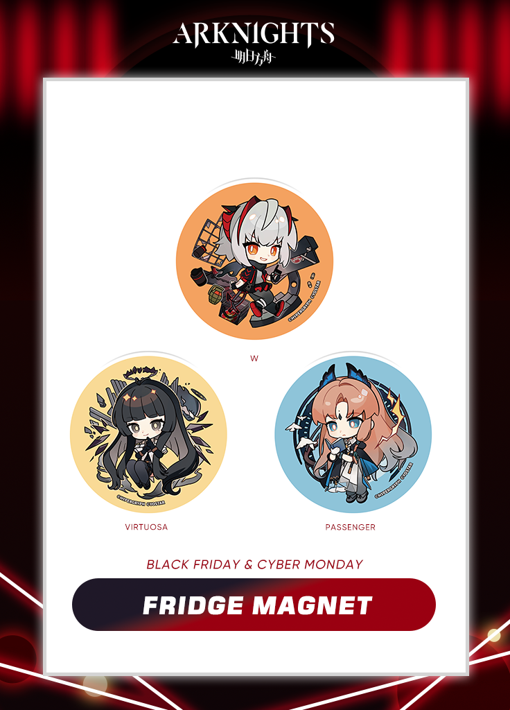 Arknights | Fridge Magnet | Black Friday 2024 – Yostar Official Store US
