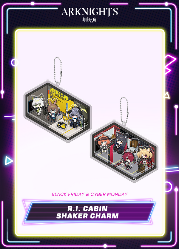 Arknights | R.I. Cabin Shaker Charm | Black Friday 2025