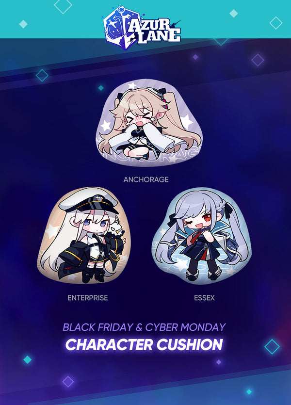Azur Lane | Character Cushion | Black Friday 2022