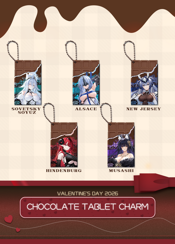 Azur Lane | Chocolate Tablet Charm | Valentine's Day 2026