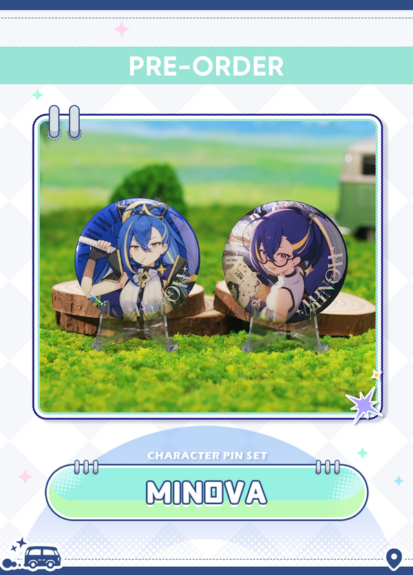 Stella Sora | Character Pin Set | Our Stellar Journey