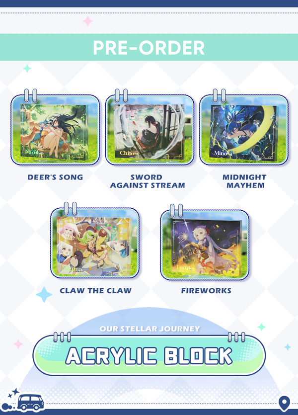 Stella Sora | Acrylic Block | Our Stellar Journey