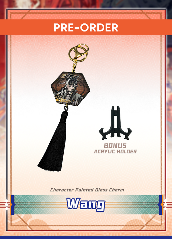 Arknights | Character Painted Glass Charm | 6.5th Anniv