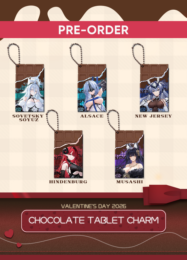 Azur Lane | Chocolate Tablet Charm | Valentine's Day 2026
